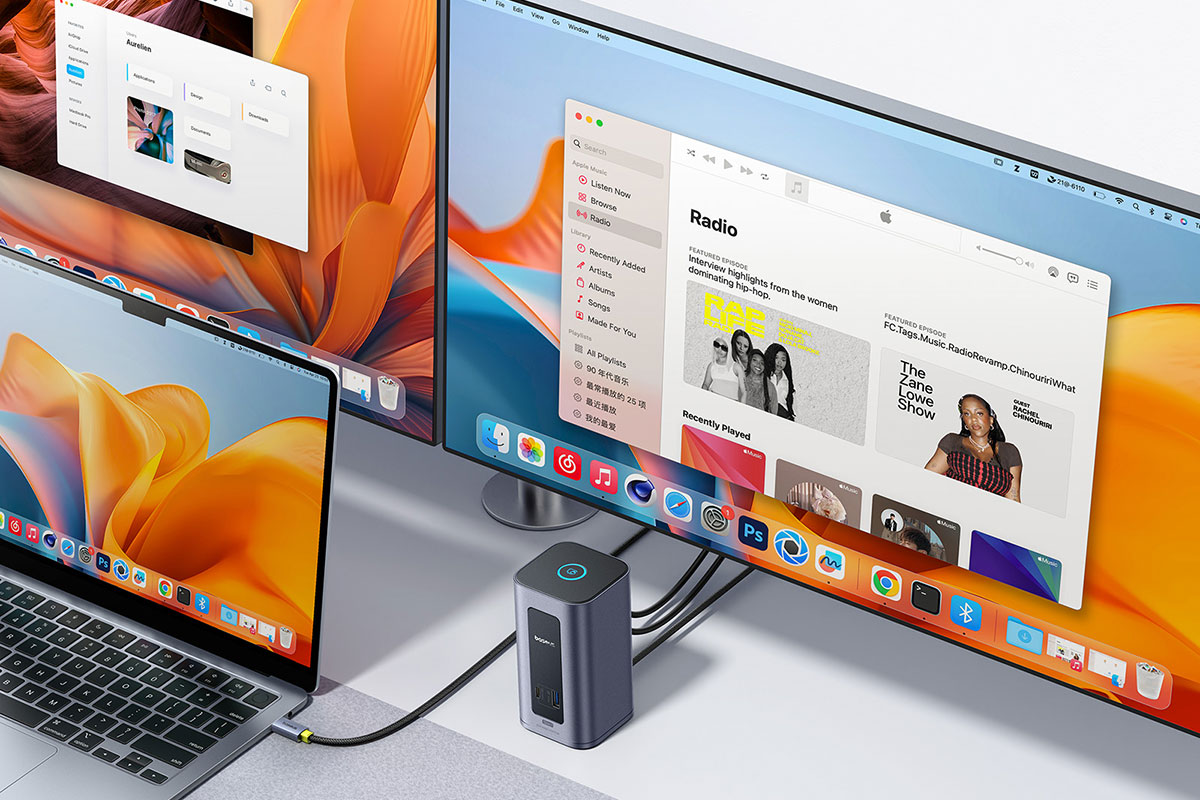 Baseus Nomos NU1 Spacemate Air &ndash; two 2.5K displays at 60Hz