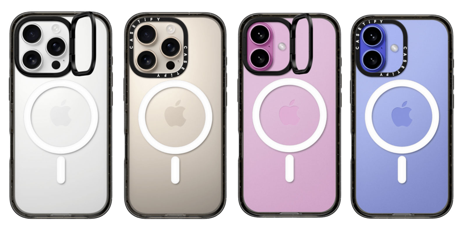 Casetify clear Impact and Bounce Cases for iPhone 16 – Most customizable clear iPhone 16 case