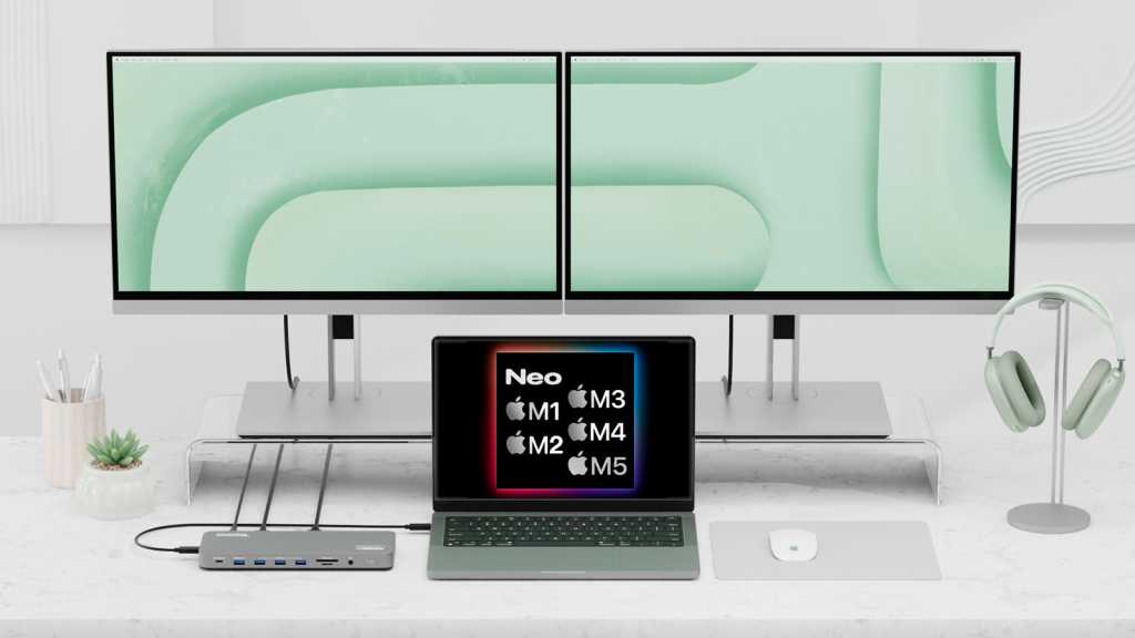 Connect multiple displays to Neo M1 M2 M3 M4 M5 Macs