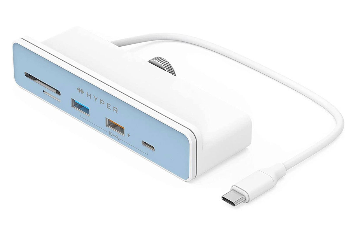 HyperDrive 6-in-1 USB-C Hub for 24in iMac