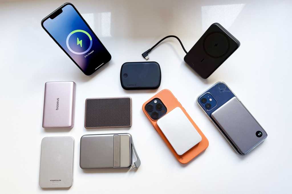 Magnetic power banks for iPhone MagSafe Qi2 battery packs