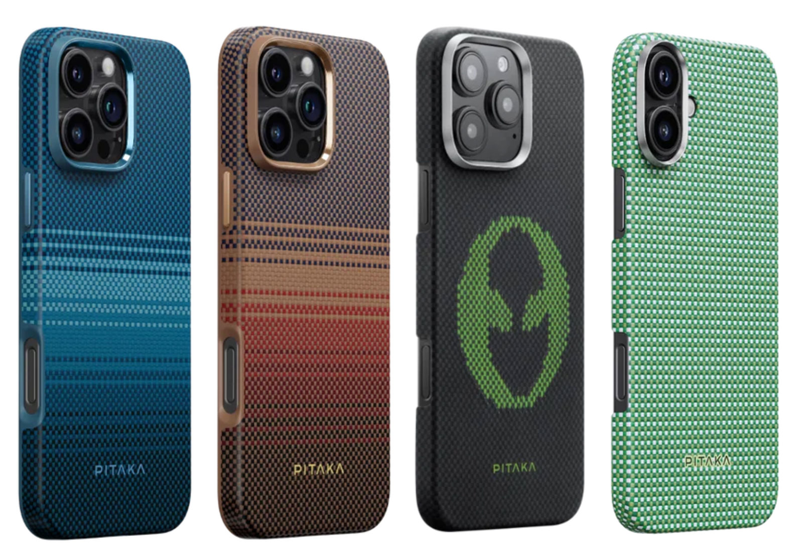 Pitaka Military-Grade Protective Case for iPhone 16 – Slim Protective iPhone 16 Case