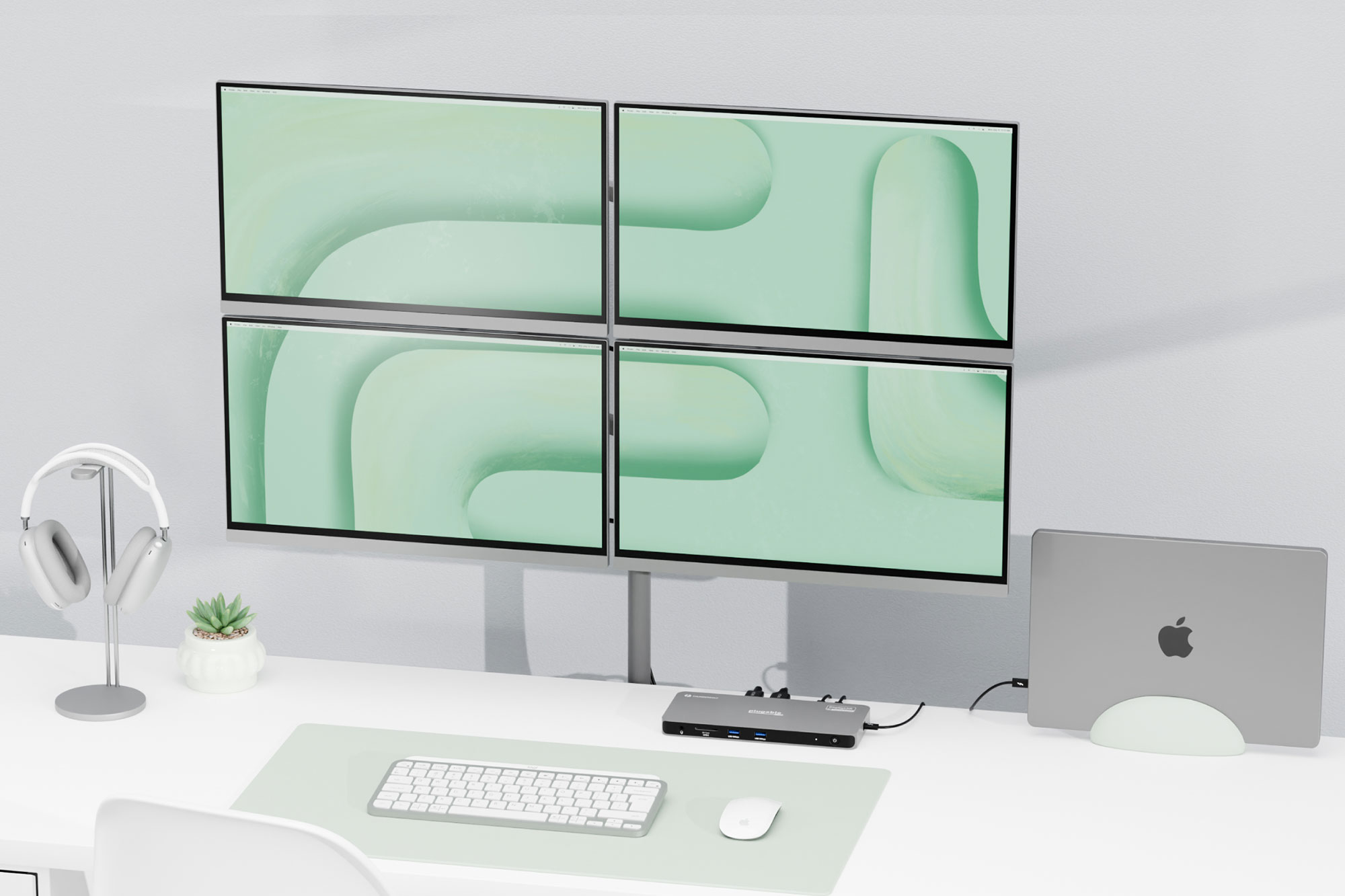 Plugable Thunderbolt 4 Docking Station (TBT-6950PD) &ndash; three 4K displays at 60Hz for M1/M2/Neo, four for M3/M4/M5