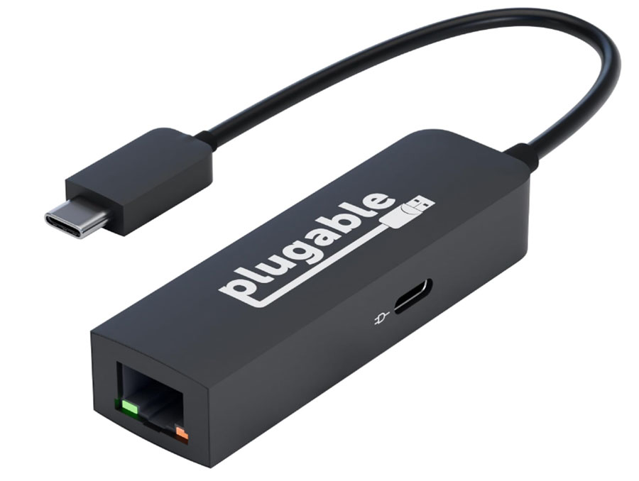 Plugable USB-C to 2.5Gb Ethernet Adapter