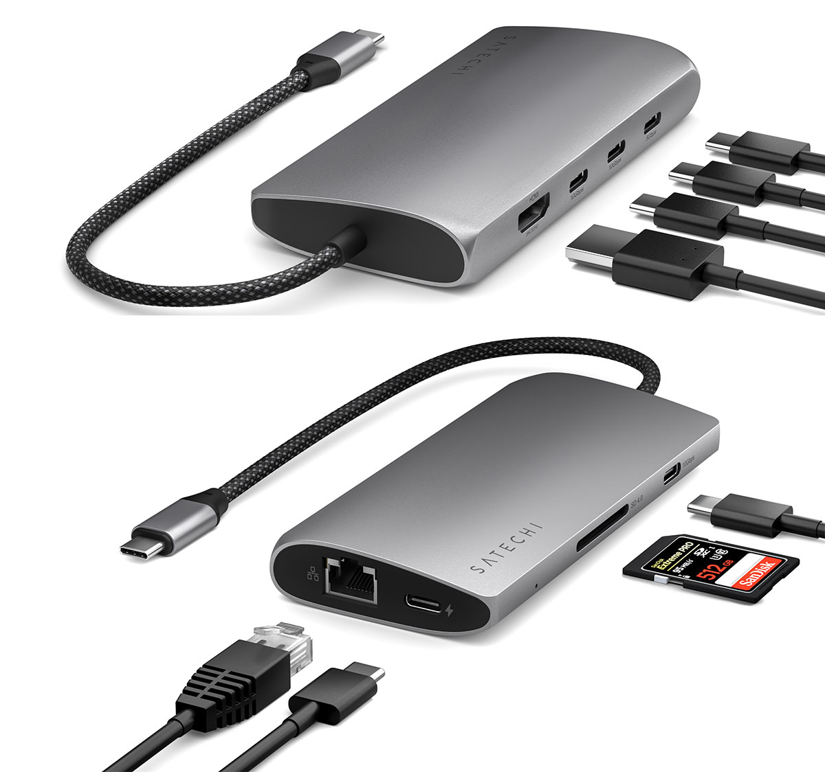Satechi USB-C Multiport Adapter 8K With Ethernet V3