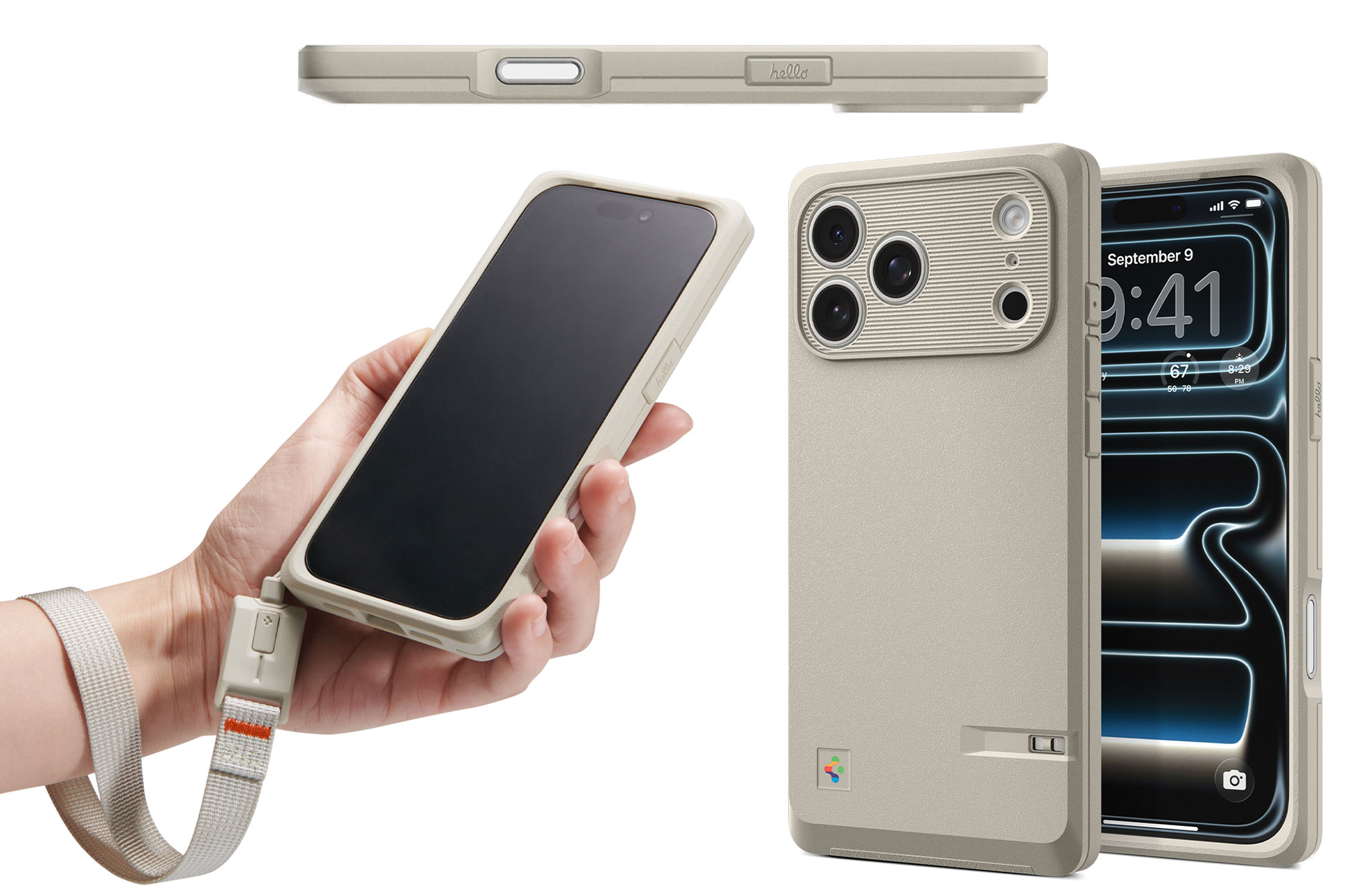 Spigen Classic LS MagFit for iPhone 17 Pro – Vintage 1984 Mac looks