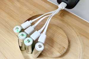 Swap your old-school AAs for these USB-C batteries