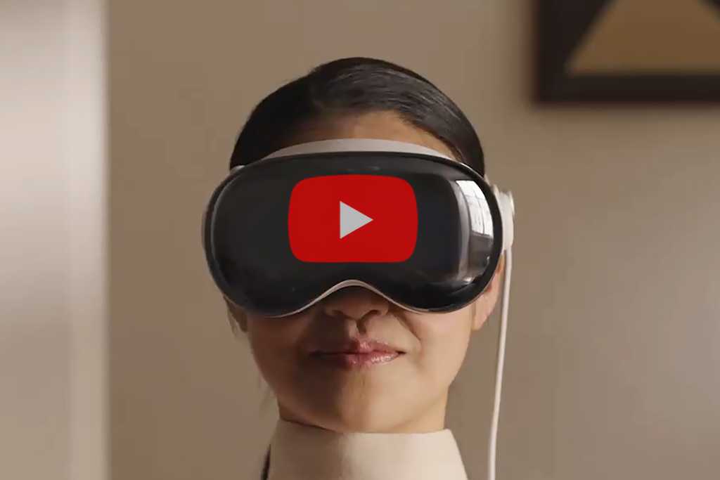 YouTube Vision Pro